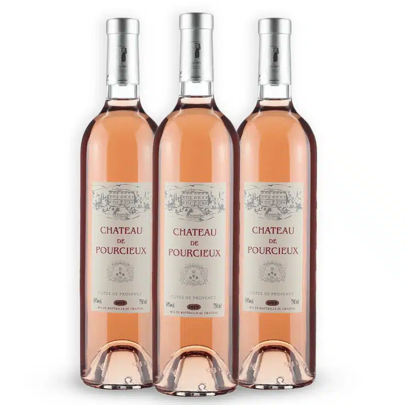 Vinho rosé Chateau de Pourciex Côtes